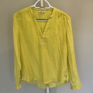 Sandwich blouse with silver piping